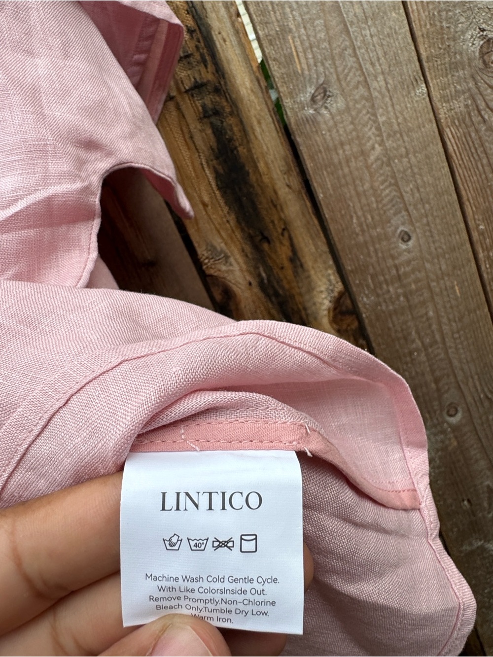 Linitico linen top NWT - Picture 6 of 9